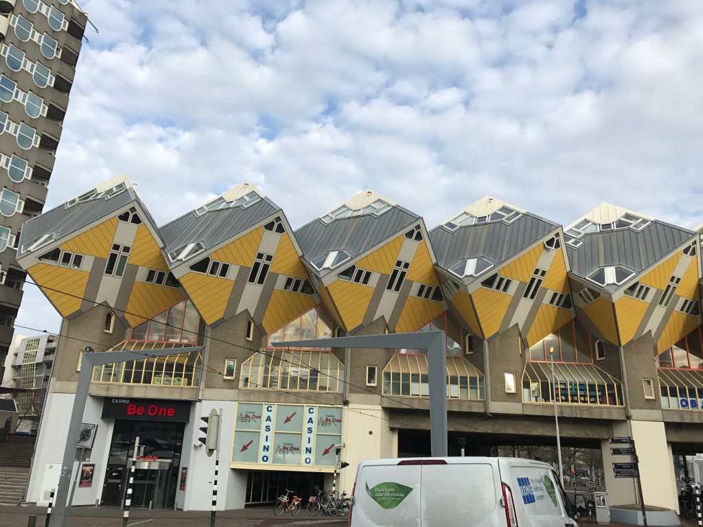 Kubuswoningen, or &#039;Cube Houses,&#039; in Rotterdam